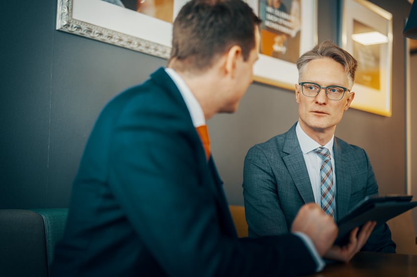 Berggren people at the office